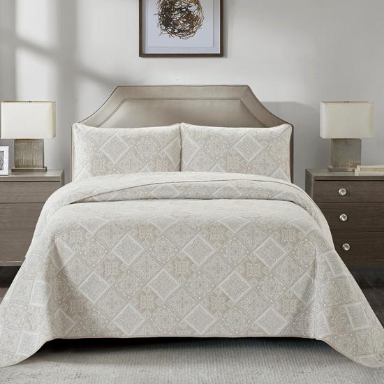 Juego de ropa de cama cxmicrotex Diamond Jacquard Quilt Weave